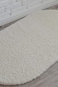 Килим Silk Shaggy 6365g white овал